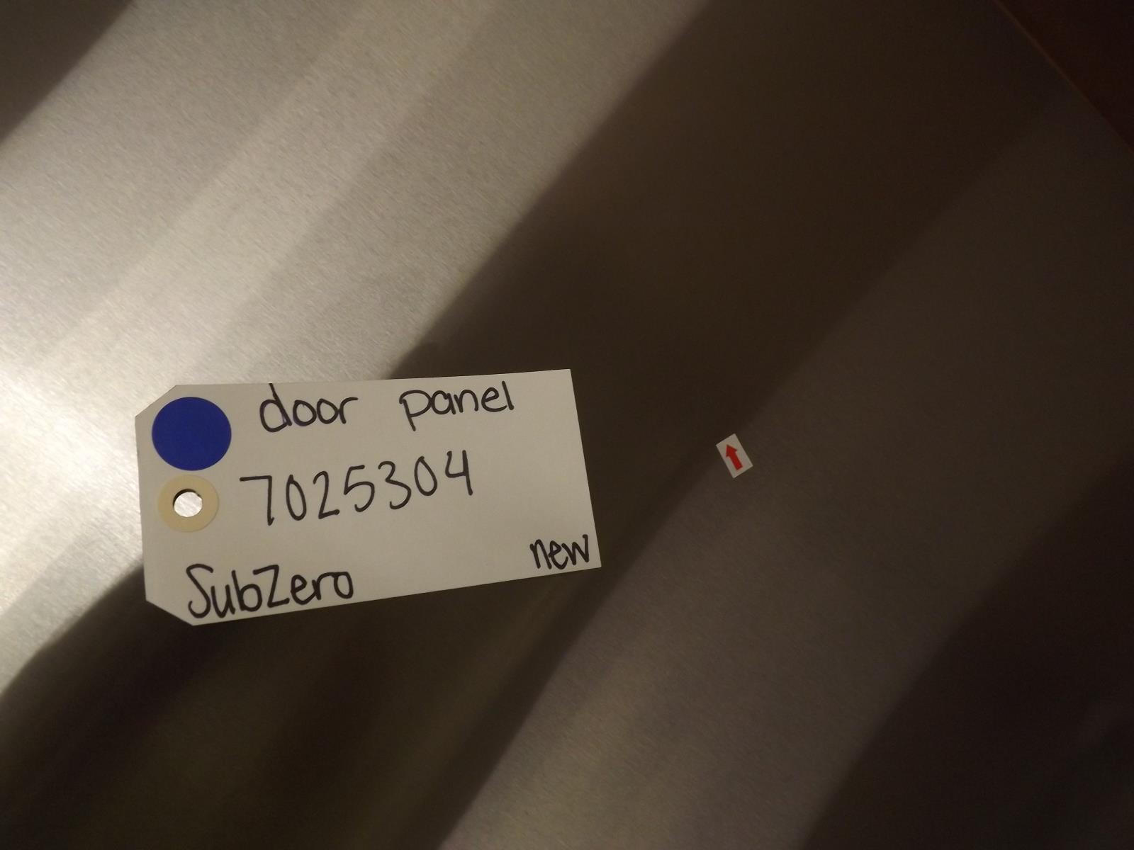 Sub-Zero Refrigerator 7025304 Door Panel New *SEE NOTE* Sub-Zero Refrigerator 7025304 Door Panel New *SEE NOTE*